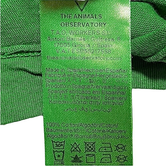 Kids The Animal Observatory Be Animal Green Tank Top - Picture 7 of 11